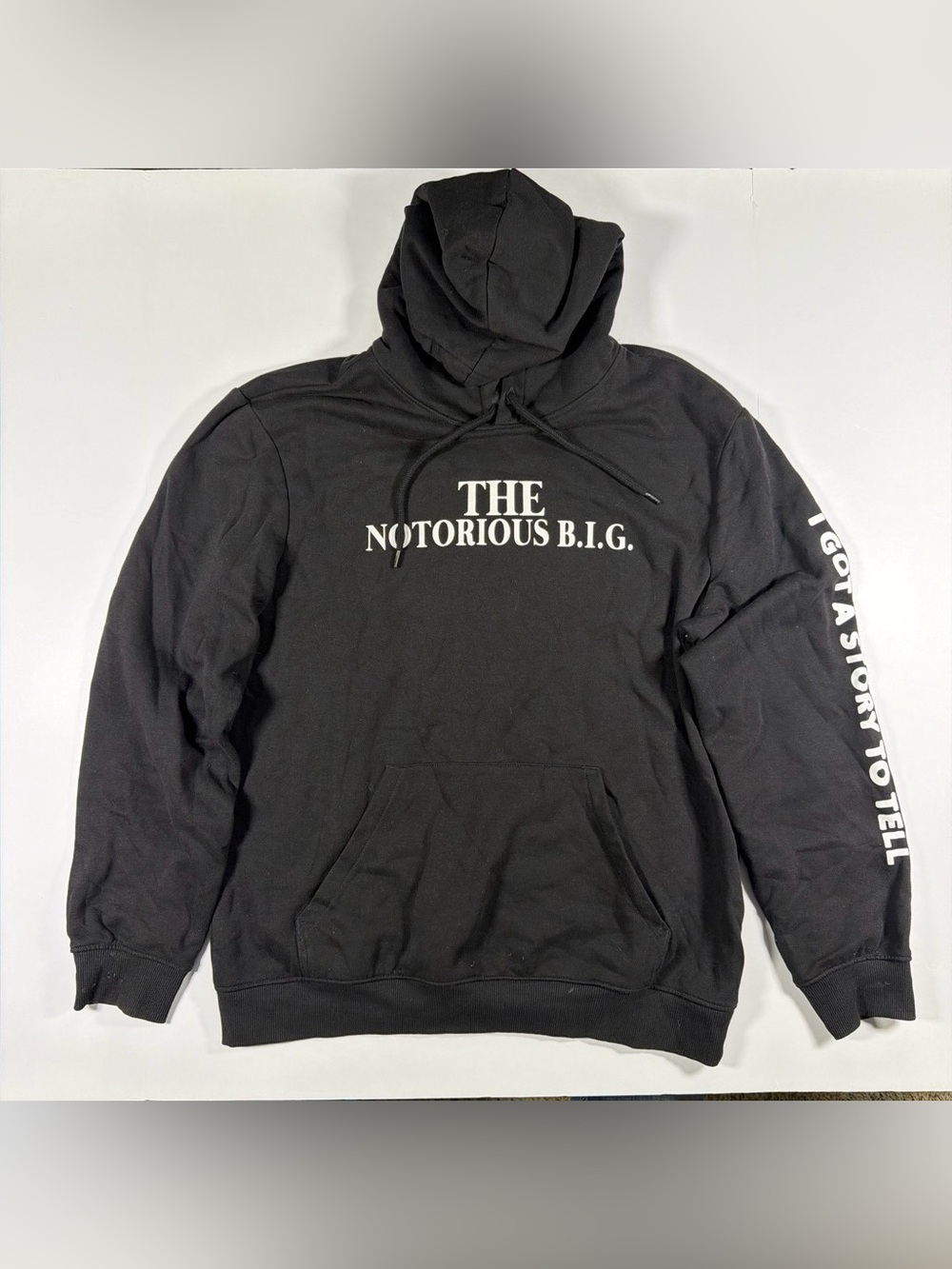 H&M Notorious B.I.G. Black Hoodie Men’s M
